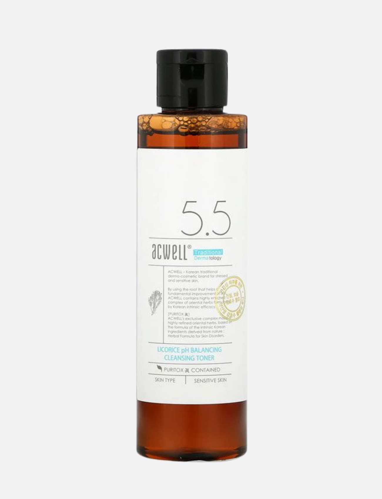 ACWELL Licorice pH Balancing Cleansing Toner 150ml